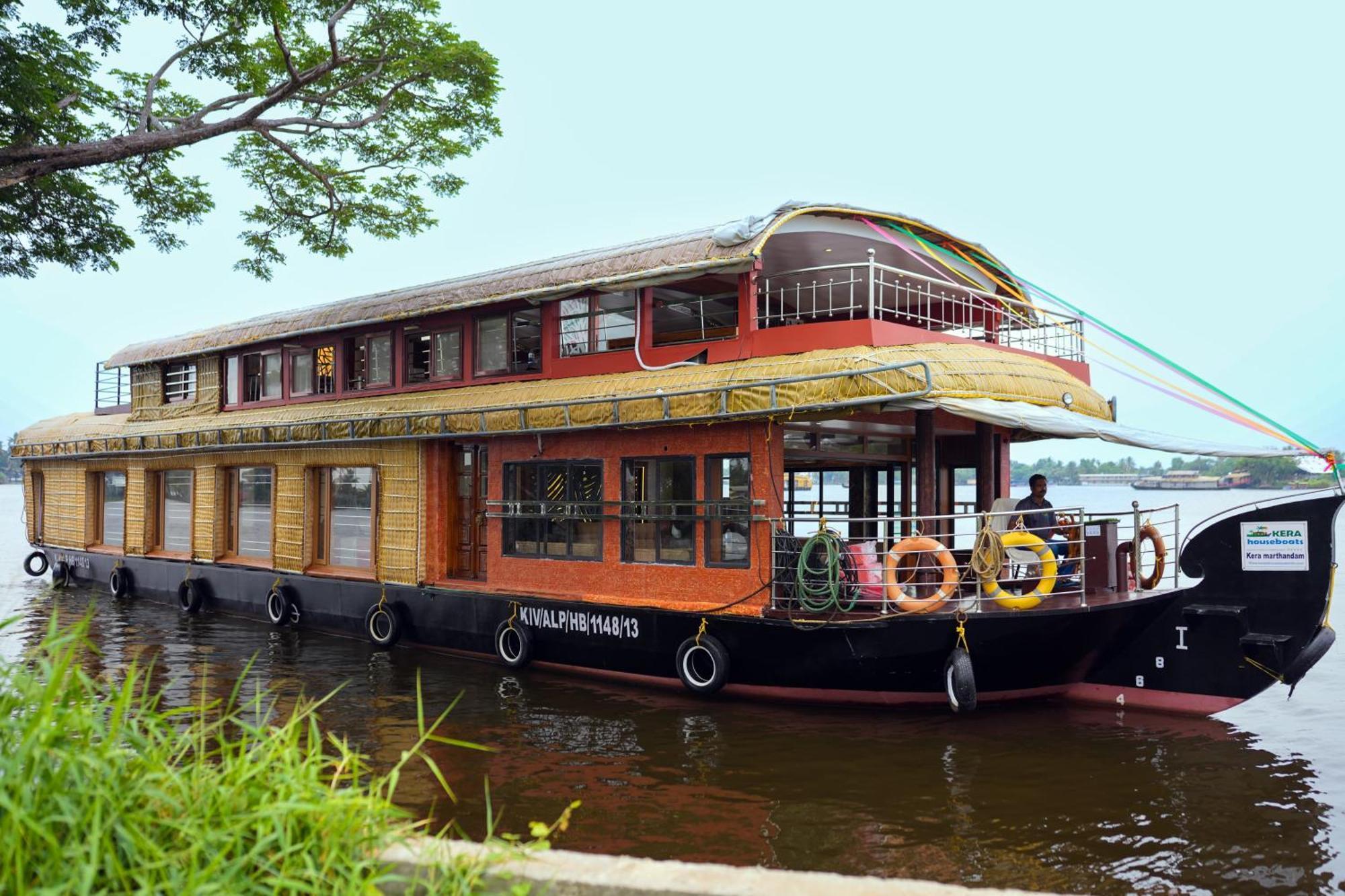 Alappuzha Kera Houseboats Alleppey מראה חיצוני תמונה